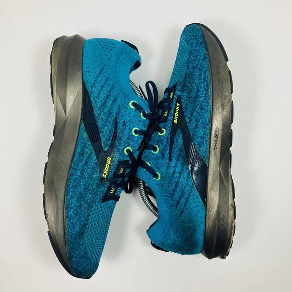Brooks Levitate 3 Running Shoes Mens 10 Navy Green Sneakers 1103121D479 main image 10